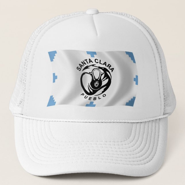Santa Clara Pueblo Flag Hat (Front)