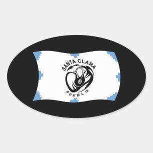 Santa Clara Pueblo Flag Sticker