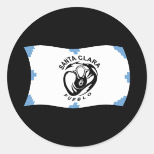 Santa Clara Pueblo Flag Sticker