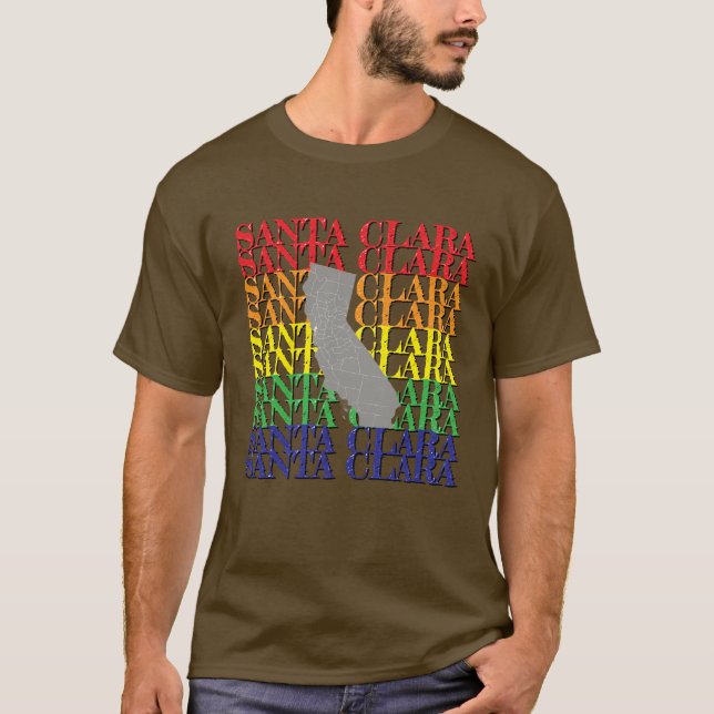 Santa Clara T-shirt  (Front)