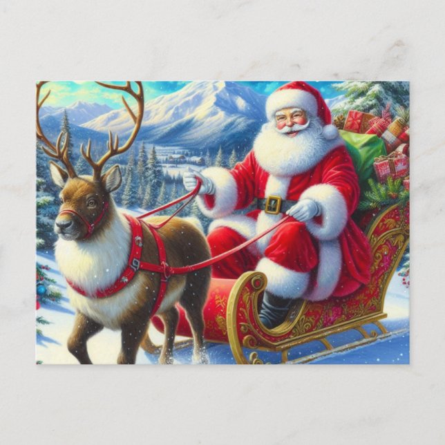 Santa Claus 08 Postcard (Front)