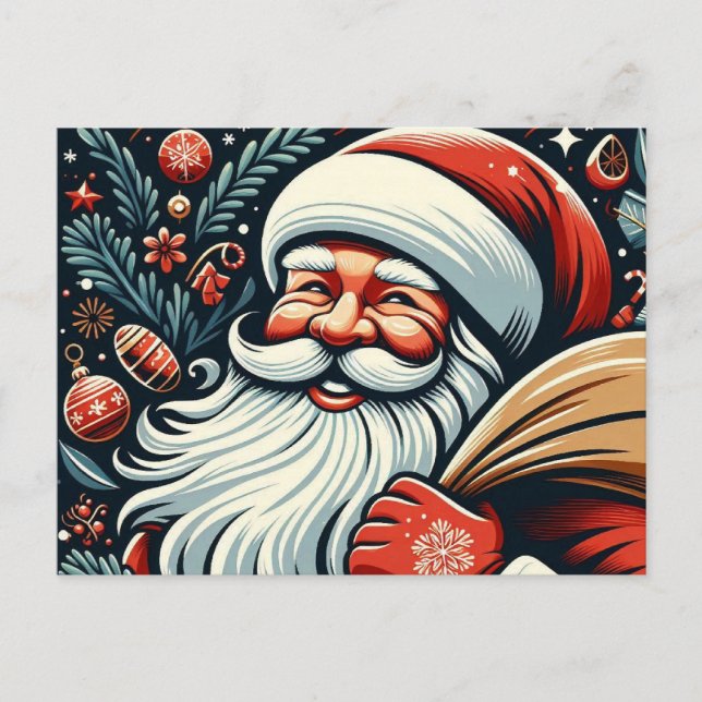 Santa Claus 10 Postcard (Front)