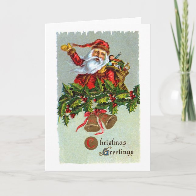 santa-claus-1 holiday card (Front)