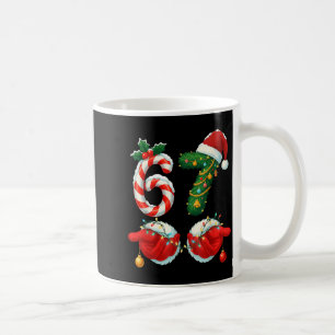 Santa Claus 67 Christmas Holiday Number 67 Xmas  Coffee Mug