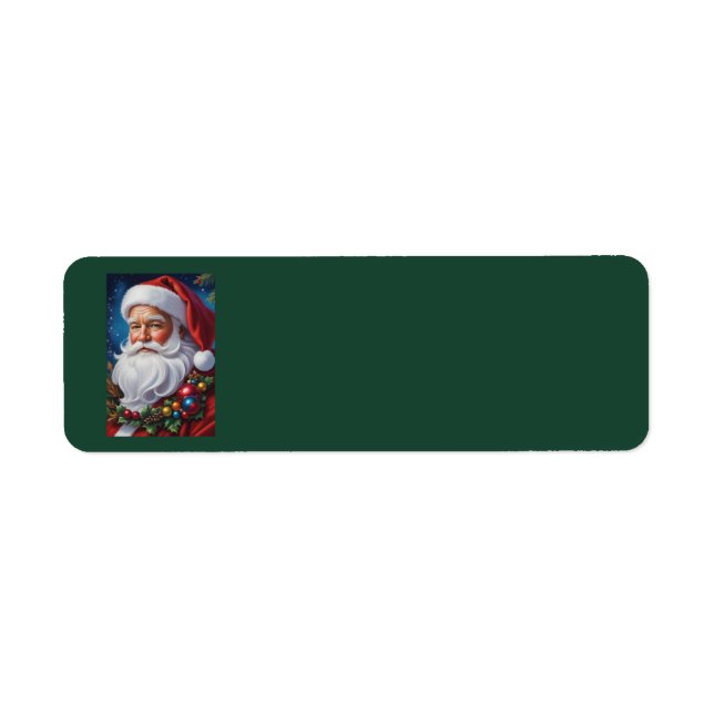 Santa Claus Address Labels (Front)