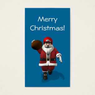 Santa Claus American Football Player