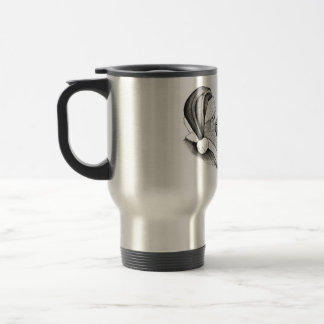 Santa Claus an Pinto Horse Travel Mug