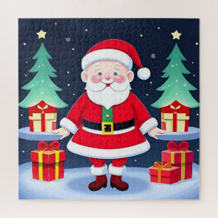 Santa Claus and Gifts Jigsaw Puzzle
