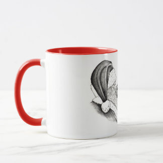 Santa Claus and Pinto Horse Mug
