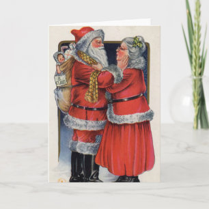 Santa Claus and the MRS. Holiday Card