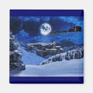 Santa Claus and the North Pole Magnet