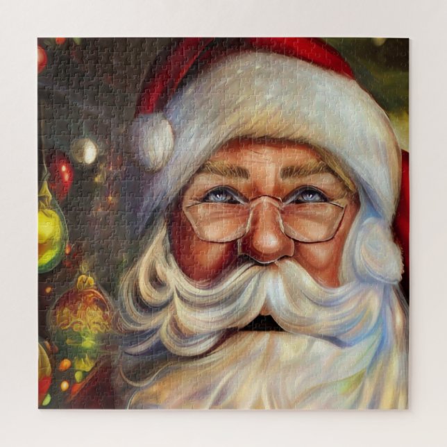 SANTA CLAUS ART JIGSAW PUZZLE (Vertical)