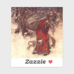 Santa Claus Arthur Rackham 