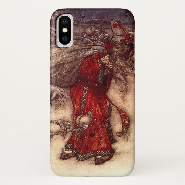Santa Claus Arthur Rackham  Case-Mate iPhone Case (Back)