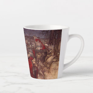 Santa Claus Arthur Rackham  Latte Mug