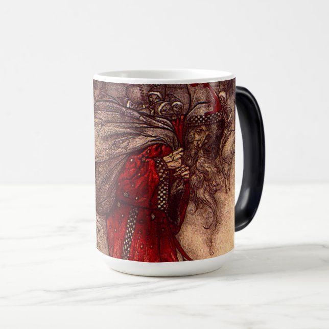 Santa Claus Arthur Rackham  Magic Mug (Front Right)