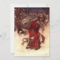Santa Claus Arthur Rackham 