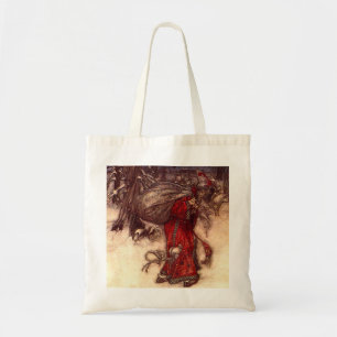 Santa Claus Arthur Rackham  Tote Bag