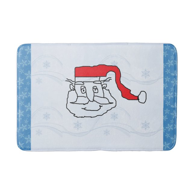 Santa Claus Bath Mat (Front)