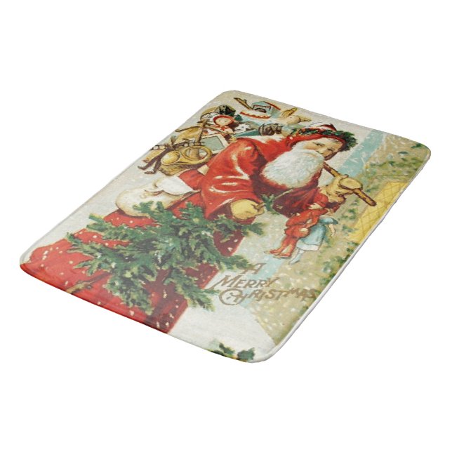 Santa Claus - Bath Mat (Angled)
