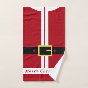 Santa Claus Bath Towels