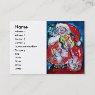 SANTA CLAUS BUSINESS CARD