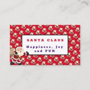 Santa Claus Business Card