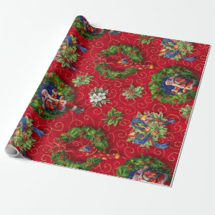 Santa Claus by Marcello Corti Wrapping Paper