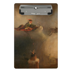 Santa Claus by William Holbrook Beard Mini Clipboard