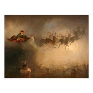 Santa Claus by William Holbrook Beard Photo Print