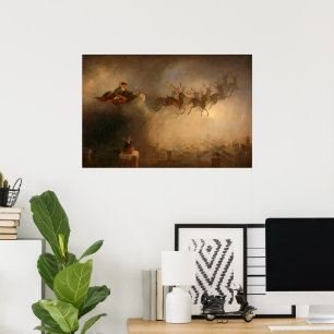 Santa Claus by William Holbrook Beard Poster