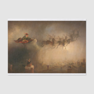 Santa Claus by William Holbrook Beard Tissue Paper