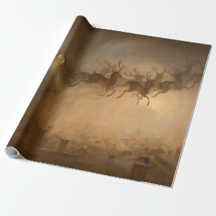 Santa Claus by William Holbrook Beard Wrapping Paper