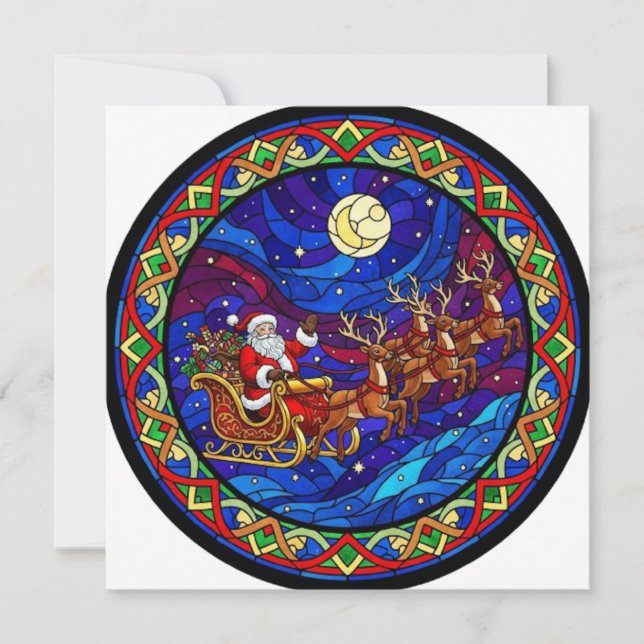 SANTA CLAUS CARD (Front)