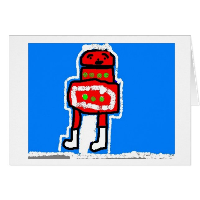 Santa Claus card (Front Horizontal)