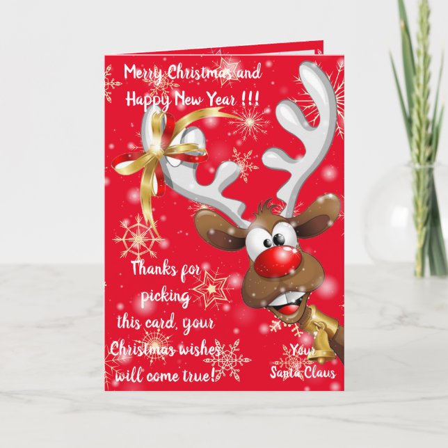 Santa Claus Card (Front)