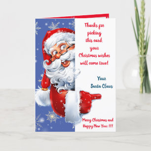 Santa Claus Card