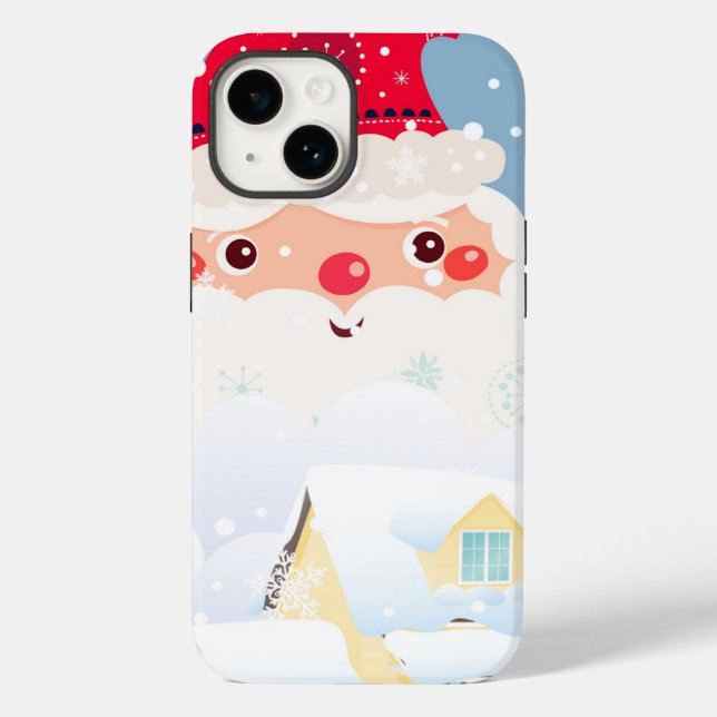 Santa Claus Case-Mate iPhone Case (Back)