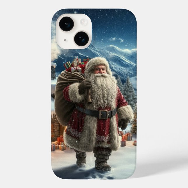 Santa Claus Case-Mate iPhone Case (Back)