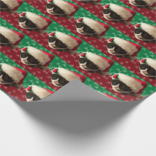 Santa Claus Cat Wrapping Paper