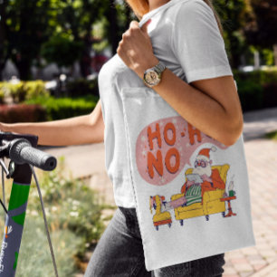 Santa Claus Chilling Christmas Tote Bag  