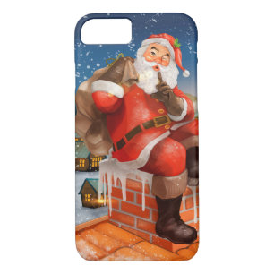 Santa Claus Chimney Delivery iPhone 8/7 Case