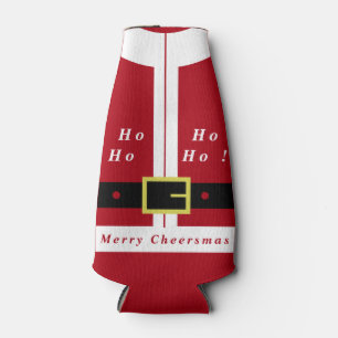 Santa Claus Christmas Bottle Cooler
