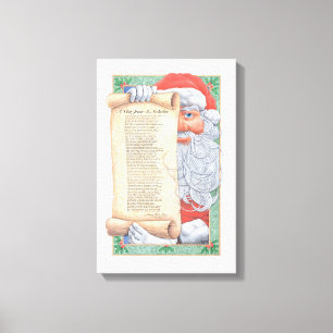 Santa Claus Christmas Canvas Print