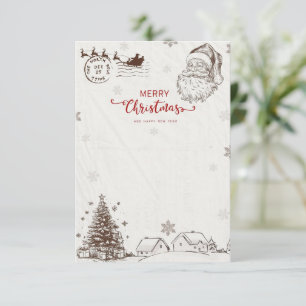 🎅 Santa Claus Christmas Card