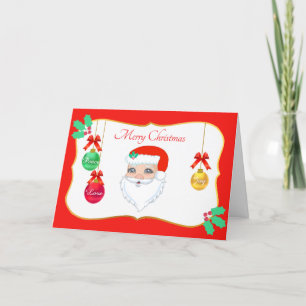 Santa Claus Christmas Card