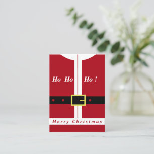 Santa Claus Christmas Card