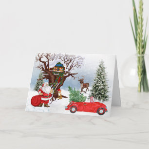 Santa Claus Christmas Card
