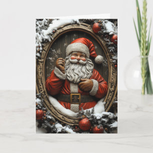 Santa Claus Christmas Card