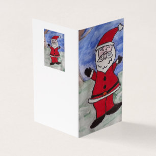 Santa Claus Christmas Card